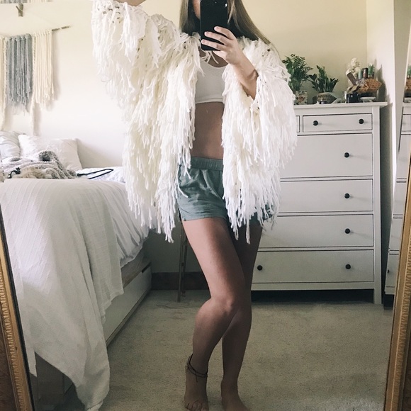 SHEIN Jackets & Blazers - Plush Shag Jacket